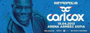 Carl Cox Arena Armeec Sofia 2013